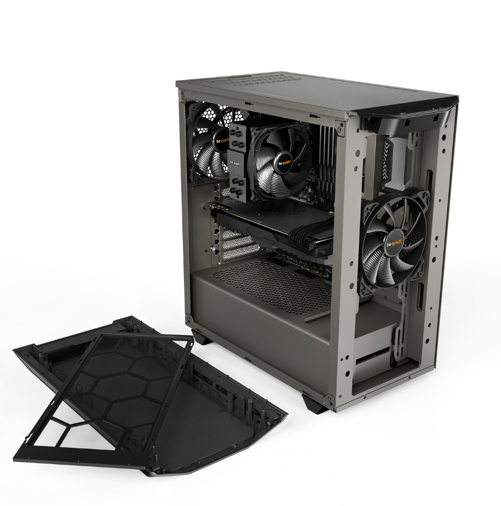 be quiet! Pure Base 500 Window Metallic Gray